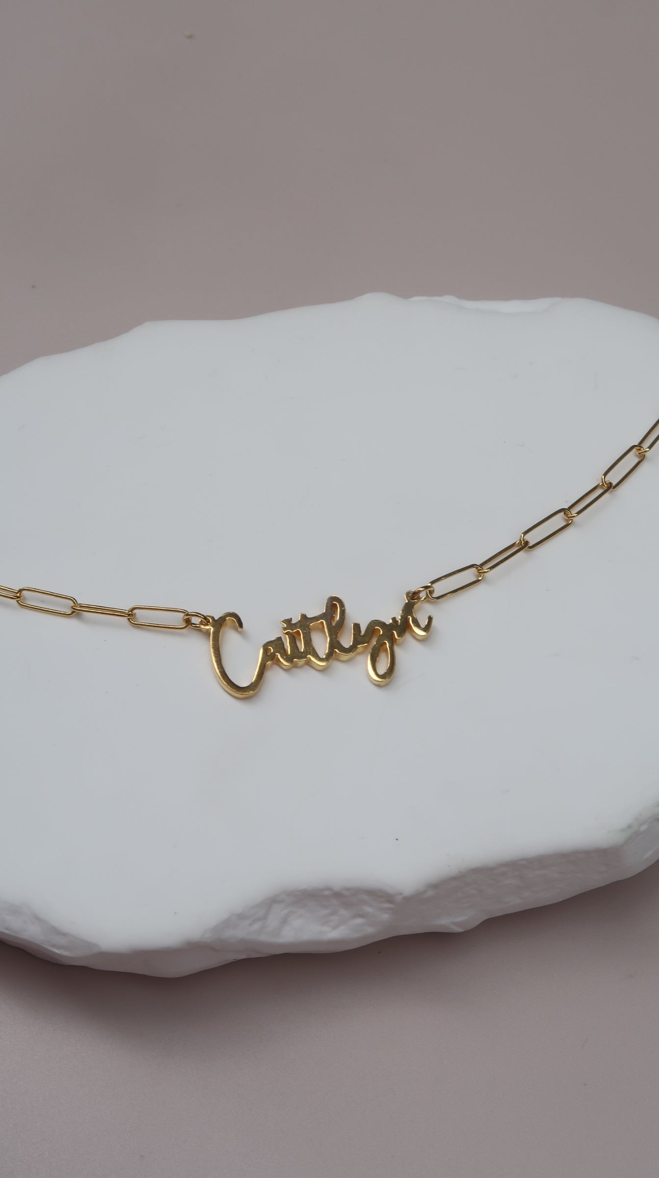 Paperclip Personalized Necklace