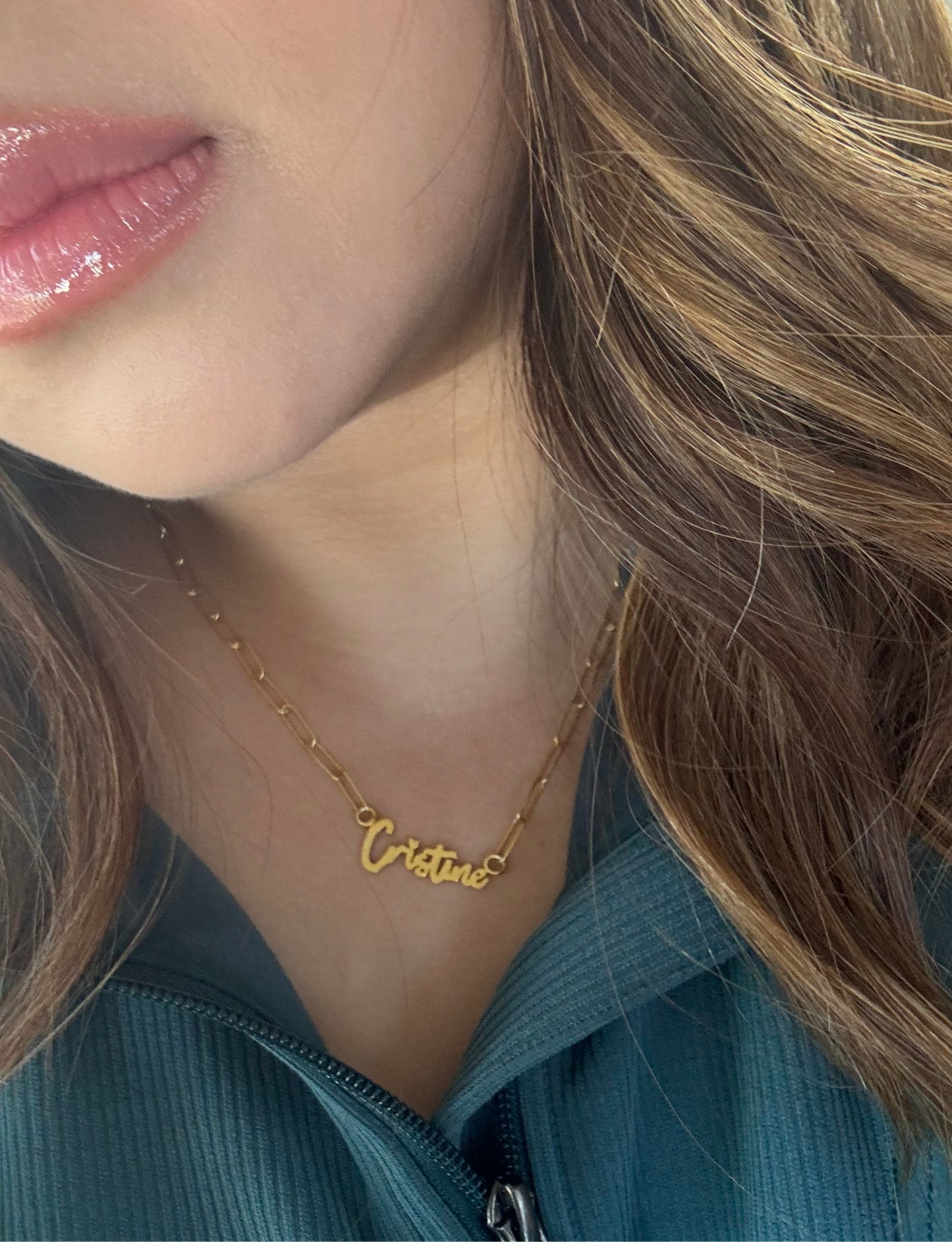 Paperclip Personalized Necklace