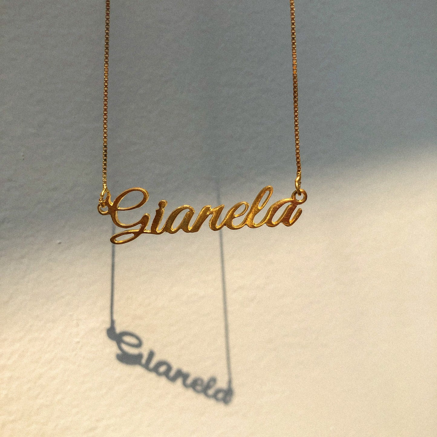 18K Gold Personalized Name Necklaces