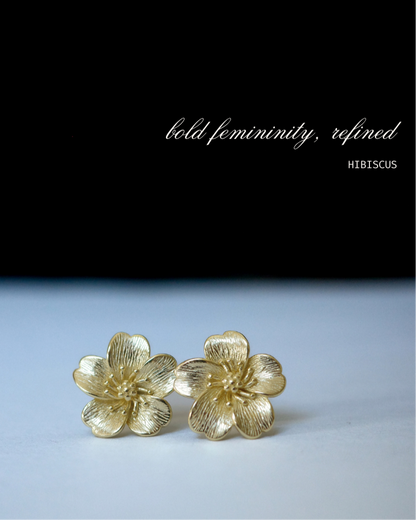 Hibiscus Earrings