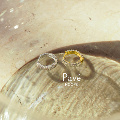 Pavé Hoops