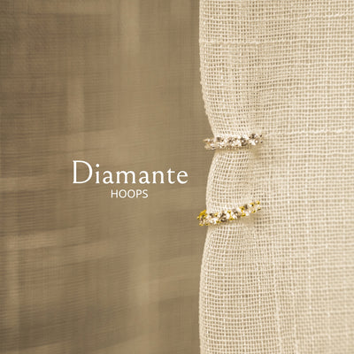 Diamante Hoops