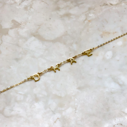 Delicate Letter Necklace